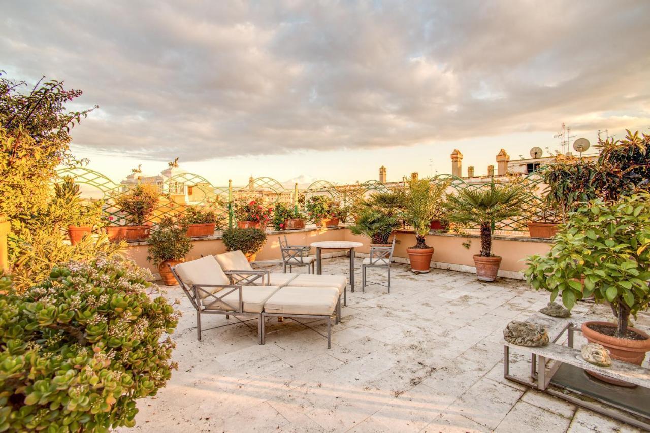 Exclusive Terrace Campo Di Fiori Pantheon Apartment Rome Exterior photo